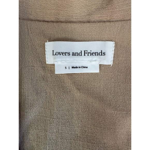 Lovers and friends Whitney linen blend Jumpsuit Size S - Picture 2 of 7